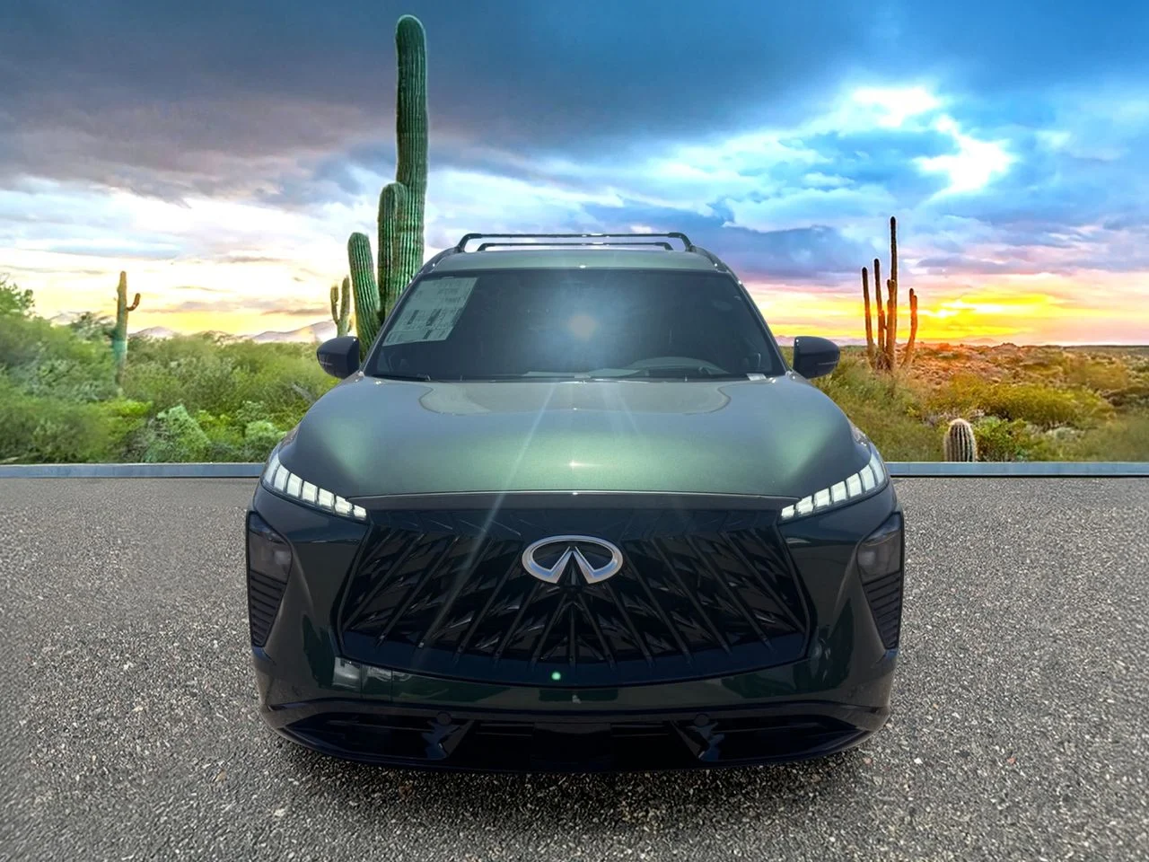 New 2027 DEEP EMERALD INFINITI Sport AWD image 9