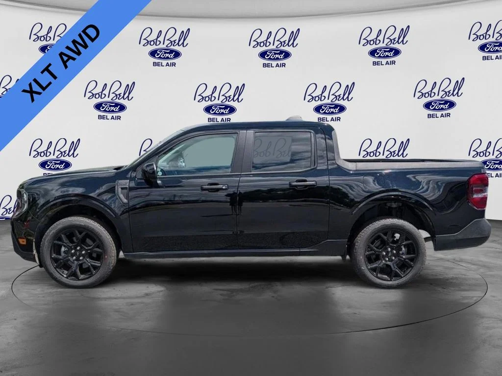 Used 2025 Shadow Black Ford XLT image 5