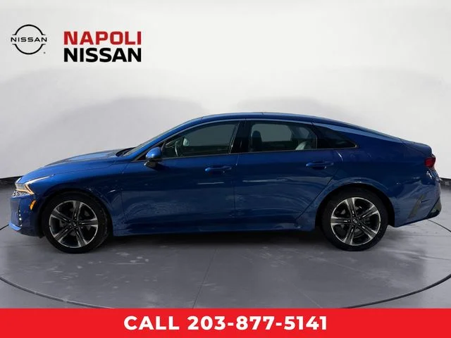 Used 2021 Blue Kia EX image 4