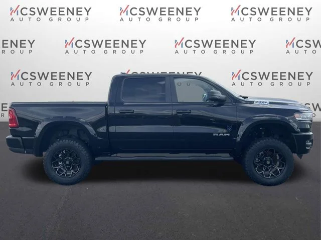 New 2025 Diamond Black Crystal Pearl-Coat Exterior Paint RAM Big Horn/Lone Star image 2