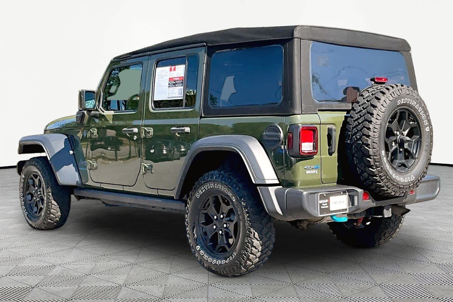 Used 2023 Sarge Green Clearcoat Jeep Willys image 12