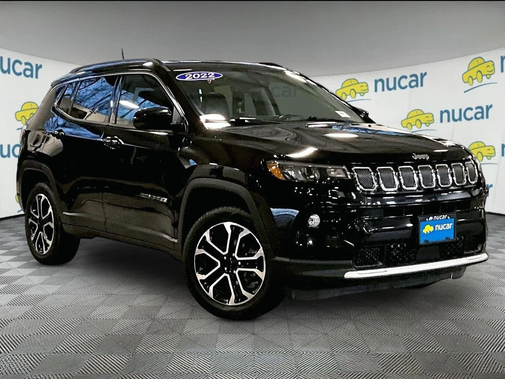 Used 2022 Black Jeep Limited image 1