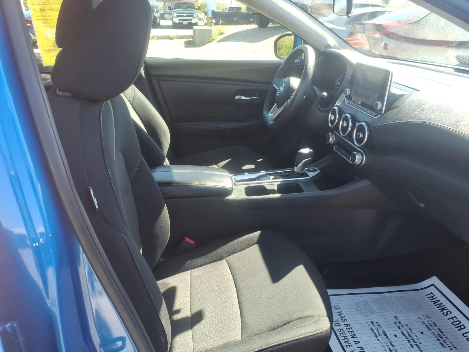 Used 2025 Electric Blue Metallic Nissan SV image 15