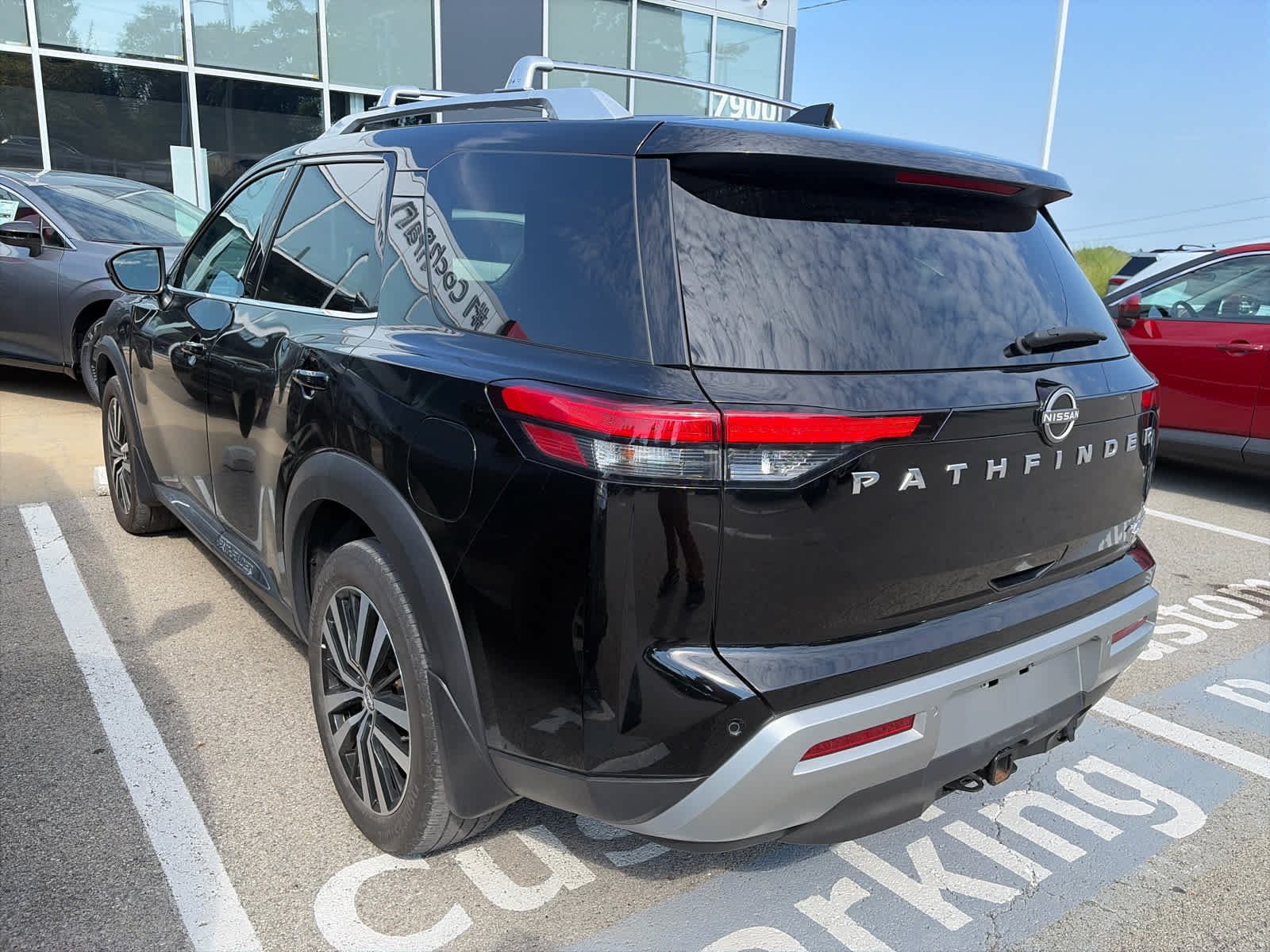Certified Used 2024 Super Black Nissan Platinum image 14