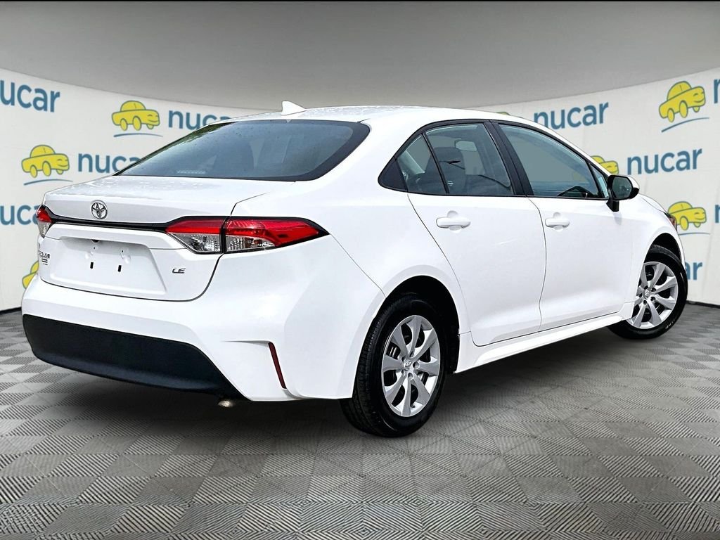 Used 2024 White Toyota LE image 6