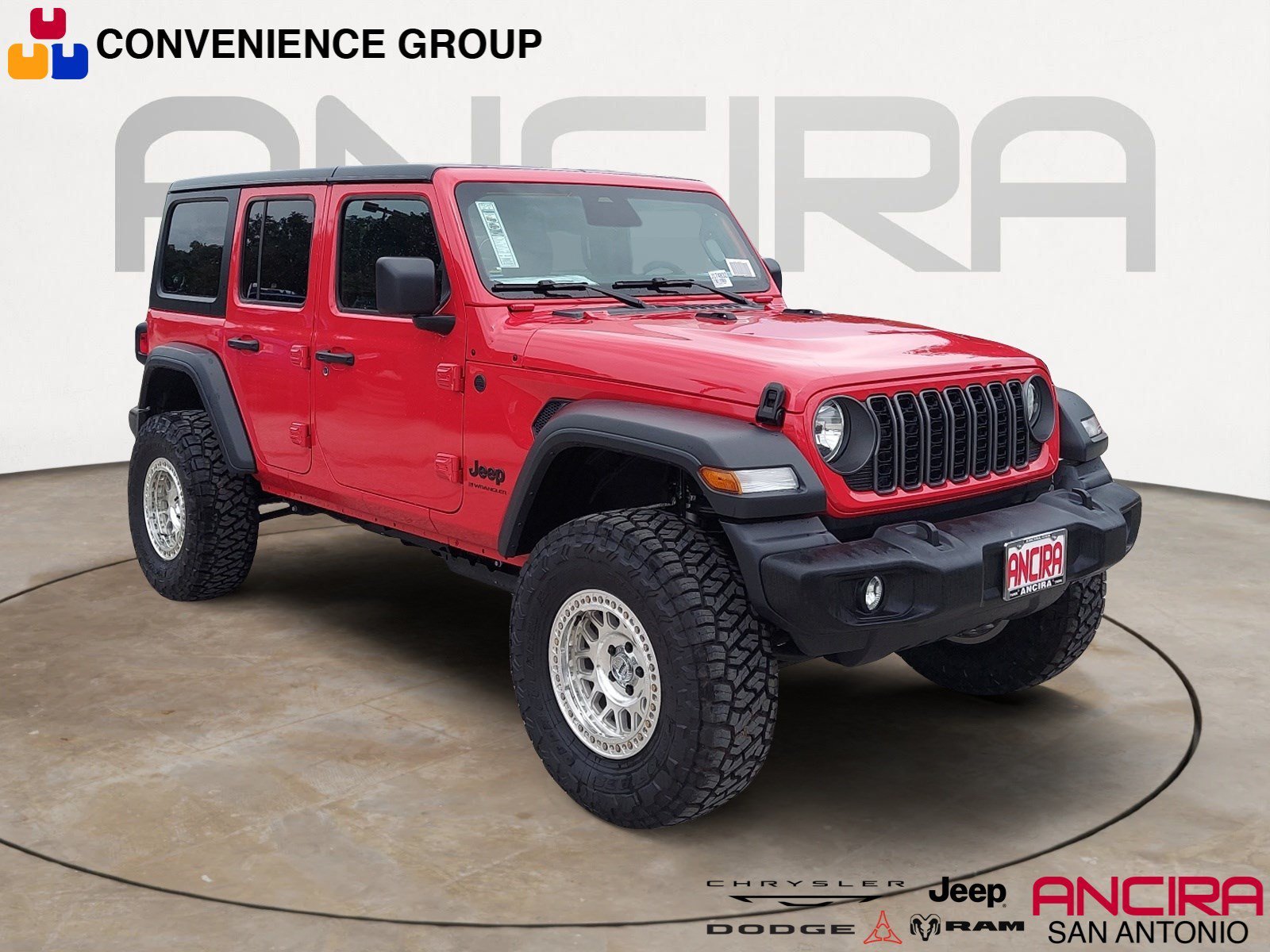 New 2026 Firecracker Red Clearcoat Jeep Sport S image 1
