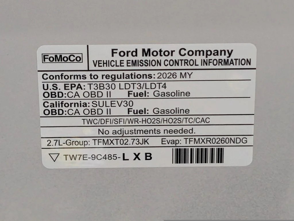 New 2026 Iconic Silver Metallic Ford XLT image 30