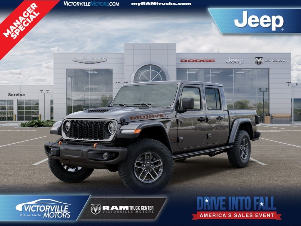 New 2026 Granite Crystal Metallic Clear-Coat Exterior Paint Jeep Mojave X image 1