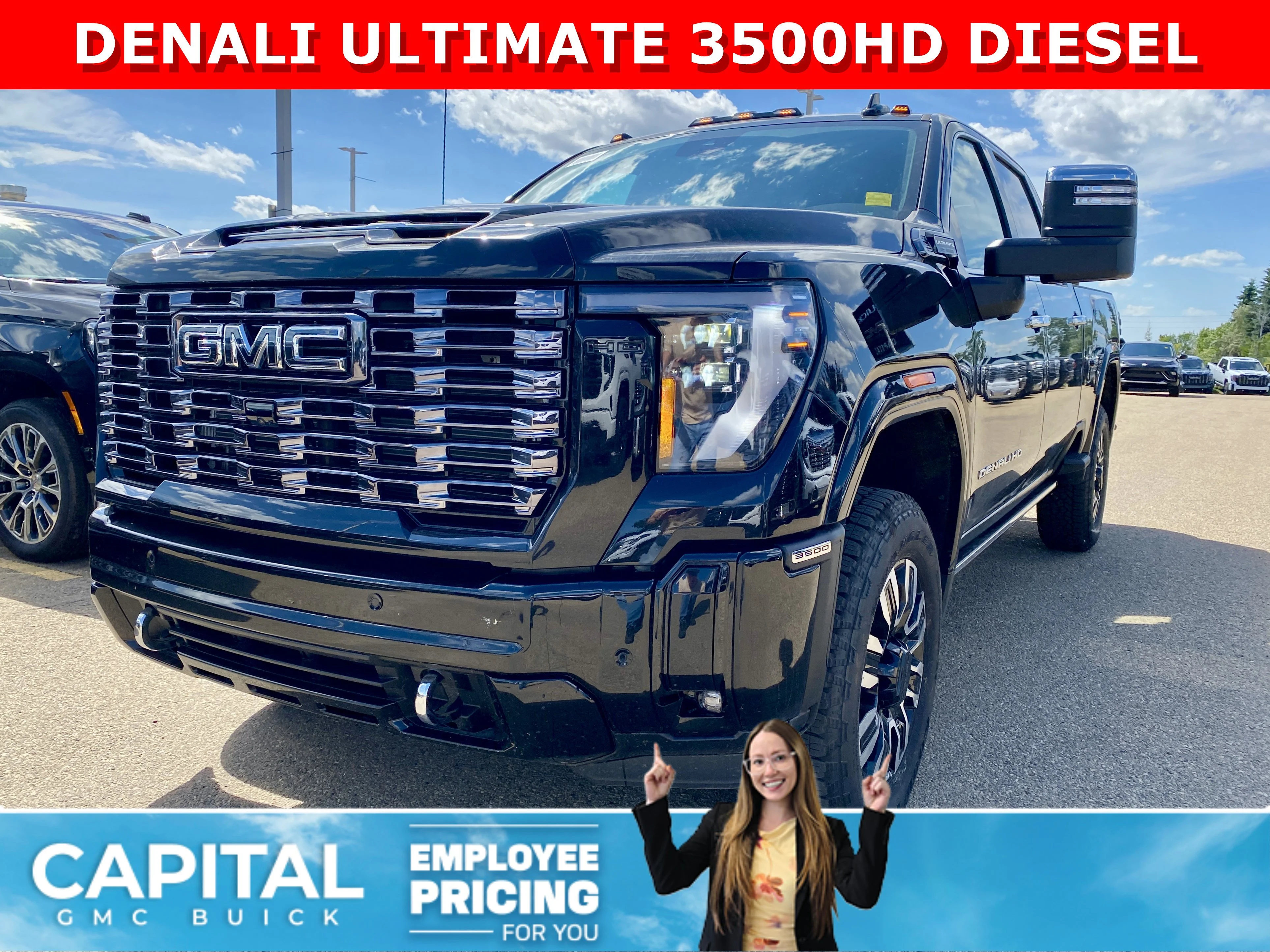 New 2026 ONYX BLACK GMC Denali Ultimate image 1