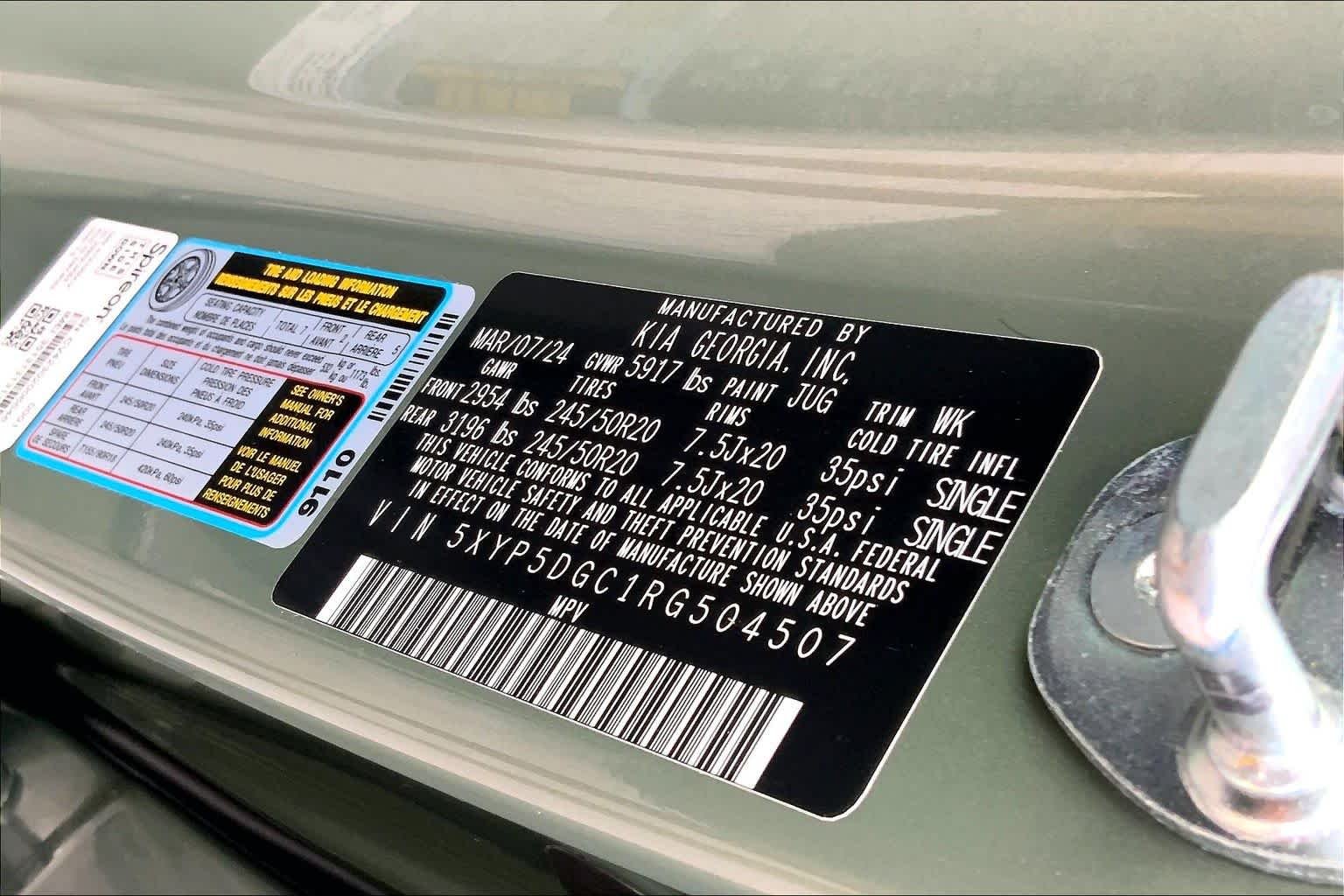 Used 2024 Jungle Green Kia SX X-Line image 35