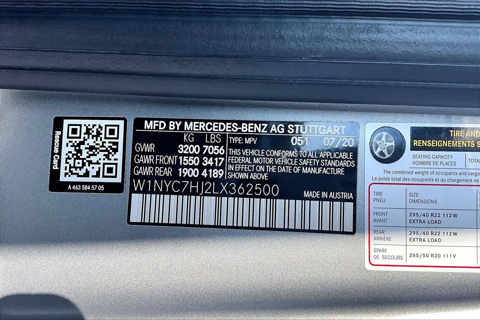 Used 2020 designo Platinum Magno Mercedes-Benz AMG® G 63 image 32