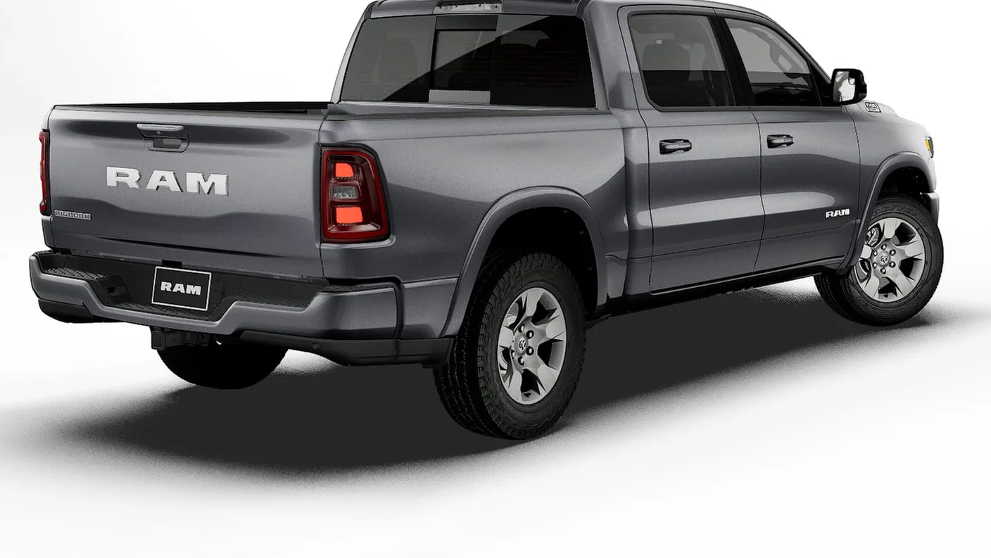 New 2027 Granite Crystal Metallic Clear-Coat Exterior Paint RAM Big Horn/Lone Star image 28