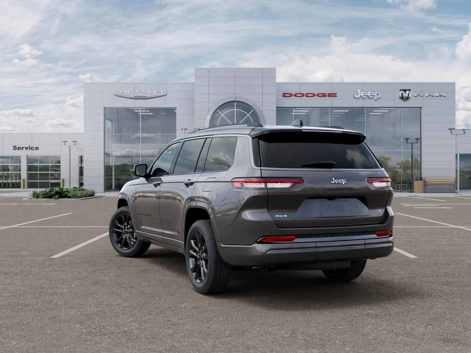 New 2026 Baltic Gray Metallic Clear-Coat Exterior Paint Jeep Limited Reserve image 61
