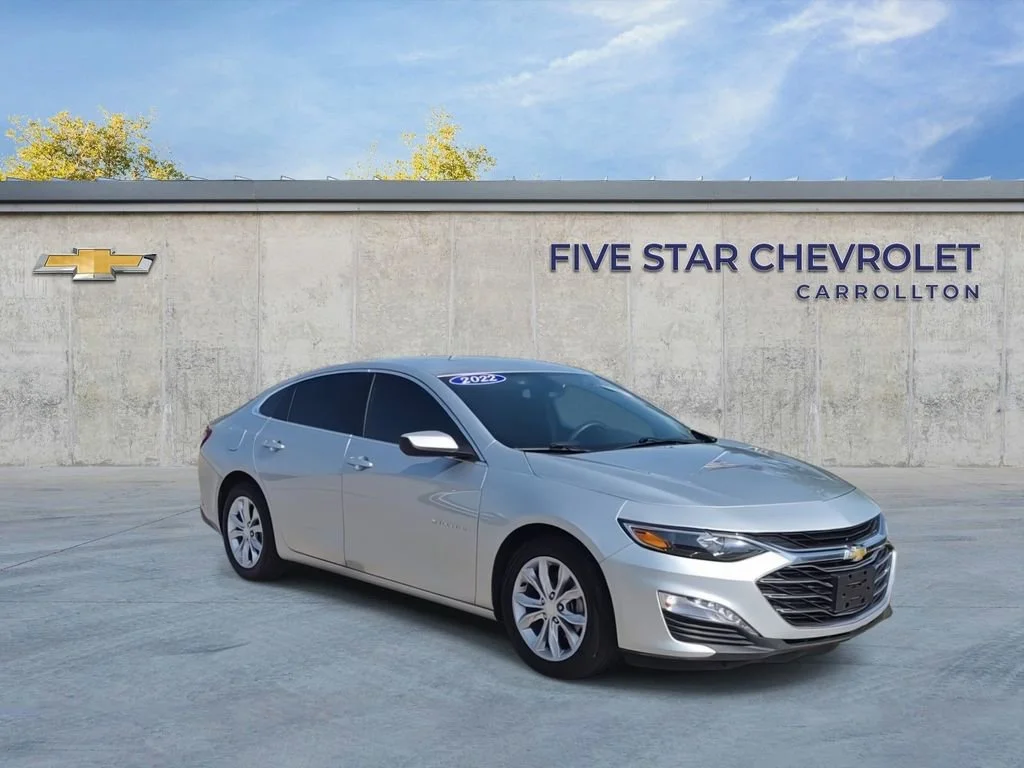 Used 2022 Chevrolet Malibu 1LT with VIN 1G1ZD5ST1NF174141 for sale in Carrollton, TX