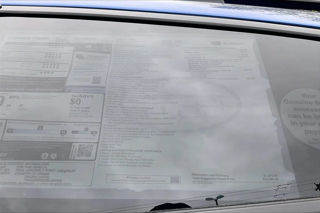 New 2027 DAYBREAK BLUE PEARL Subaru Premium image 17