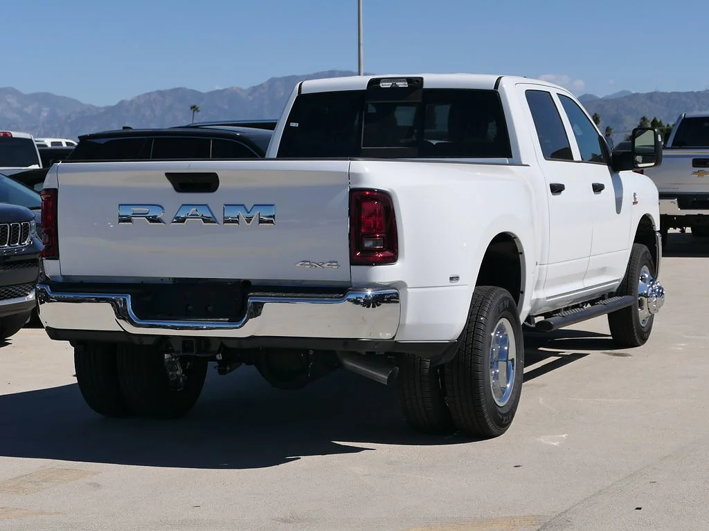 New 2026 Bright White Clear Coat RAM Tradesman Crew Cab 4x4 8