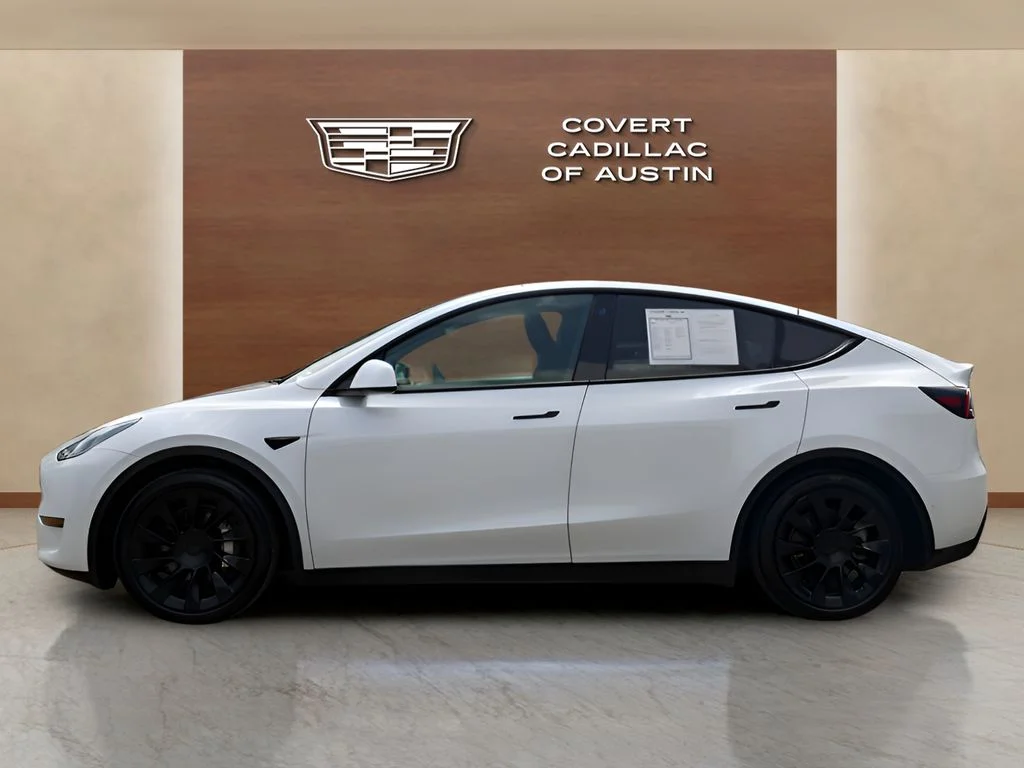Used 2021 Tesla Model Y Long Range with VIN 5YJYGAEE0MF193766 for sale in Austin, TX