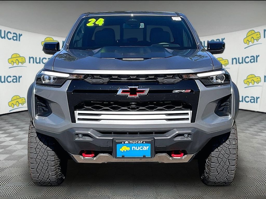Used 2024 Sterling Gray Metallic Chevrolet ZR2 image 2