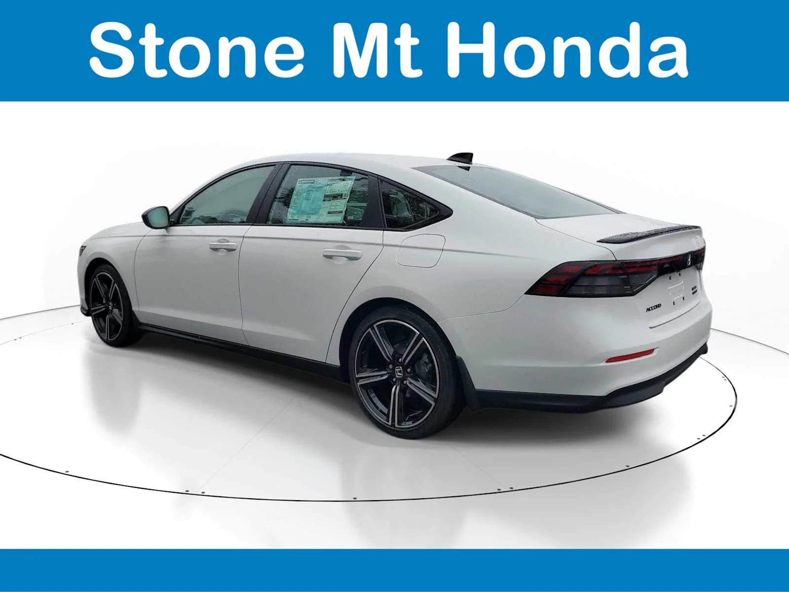 New 2026 Platinum White Pearl Honda Sport image 4