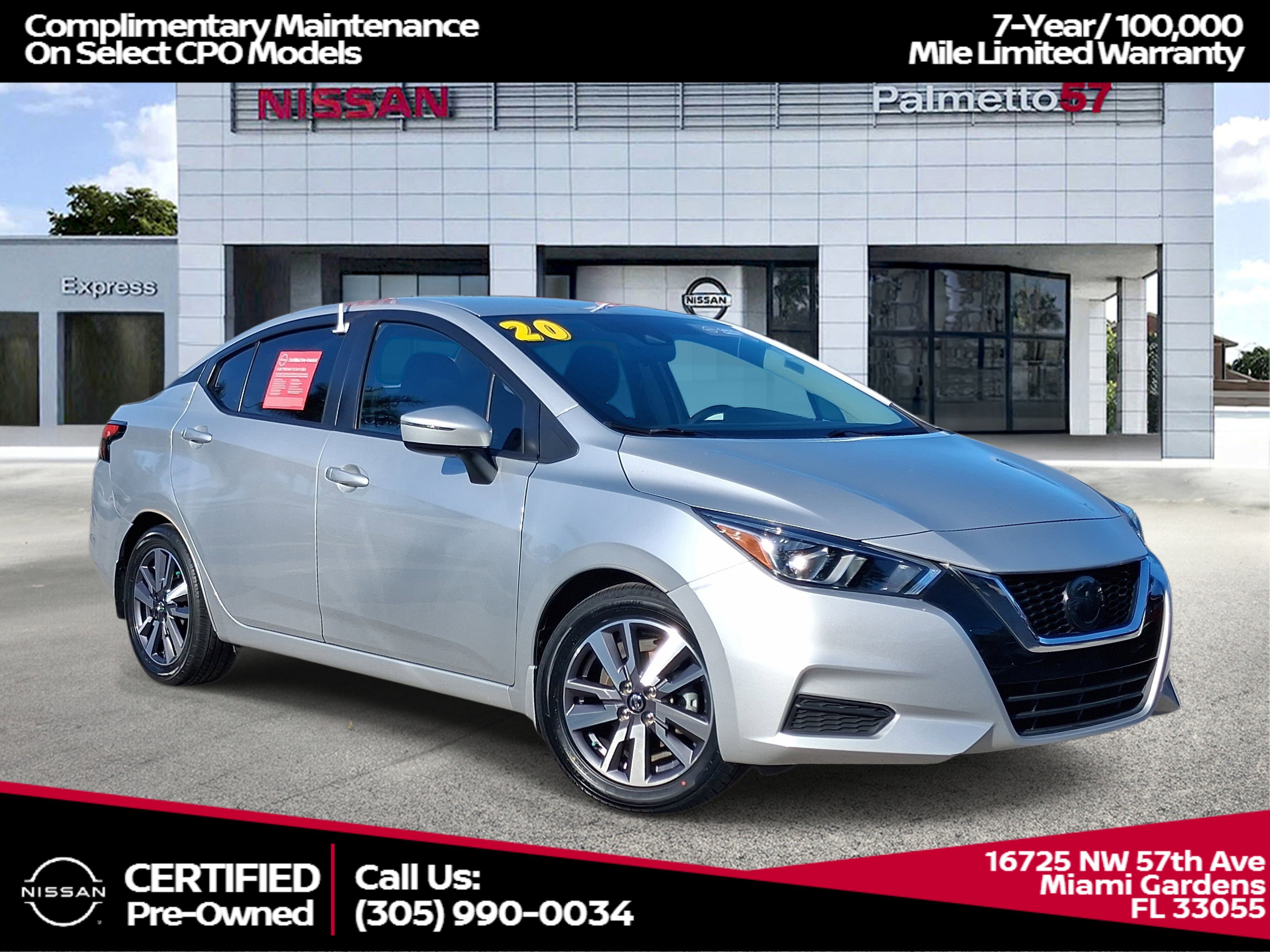 Certified Used 2020 Silver Nissan 1.6 SV image 1