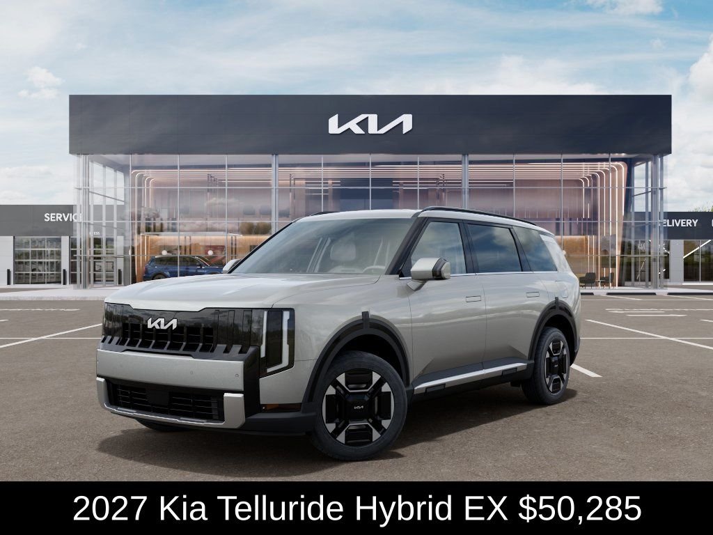 New 2027 Ivory Silver Kia EX image 2