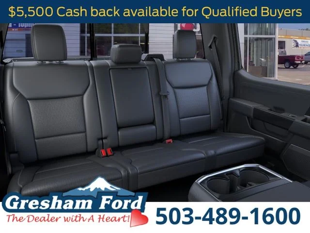 New 2026 Carbonized Gray Metallic Ford Lariat image 12