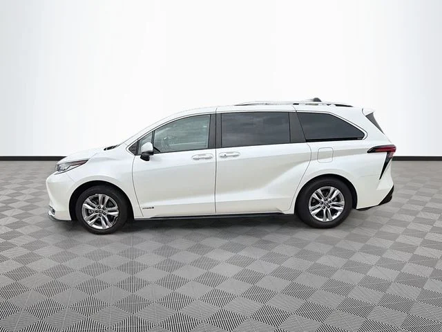 Used 2021 White Toyota Limited image 4
