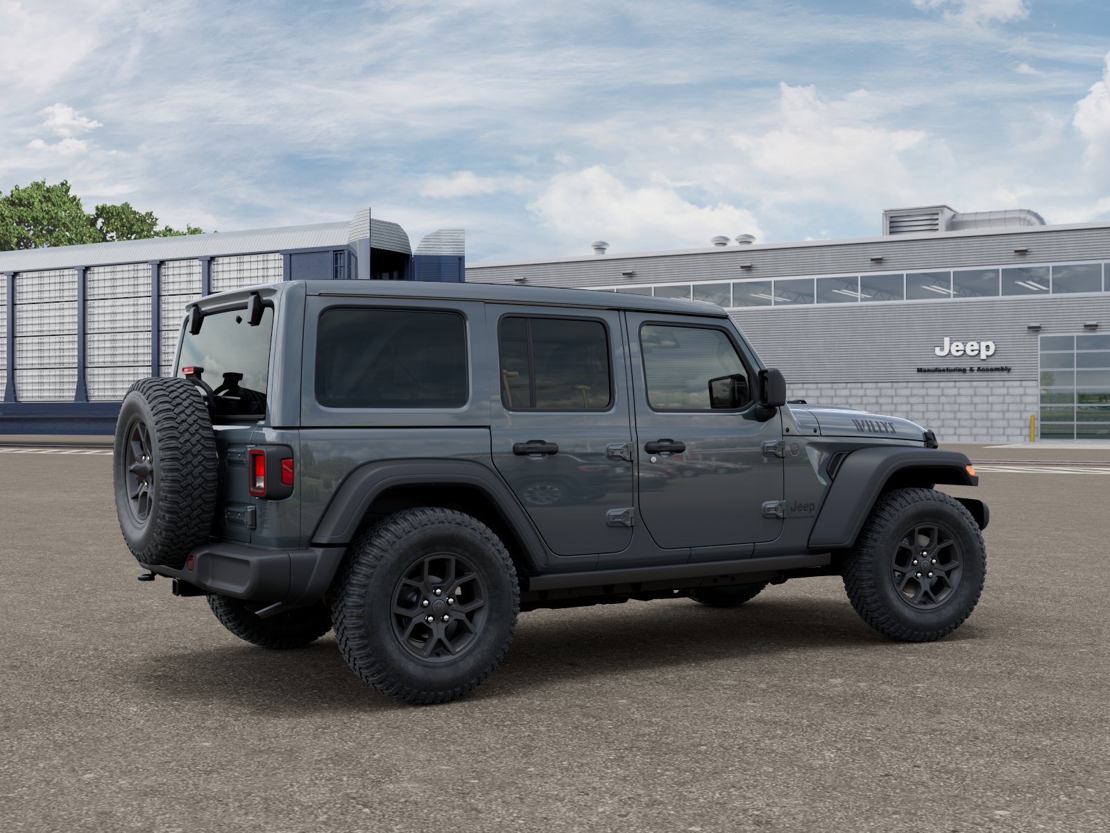 New 2026 Anvil Clear-Coat Exterior Paint Jeep Willys image 4