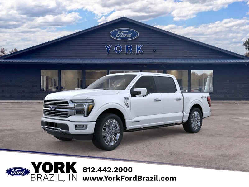 New 2026 White Ford Platinum image 1
