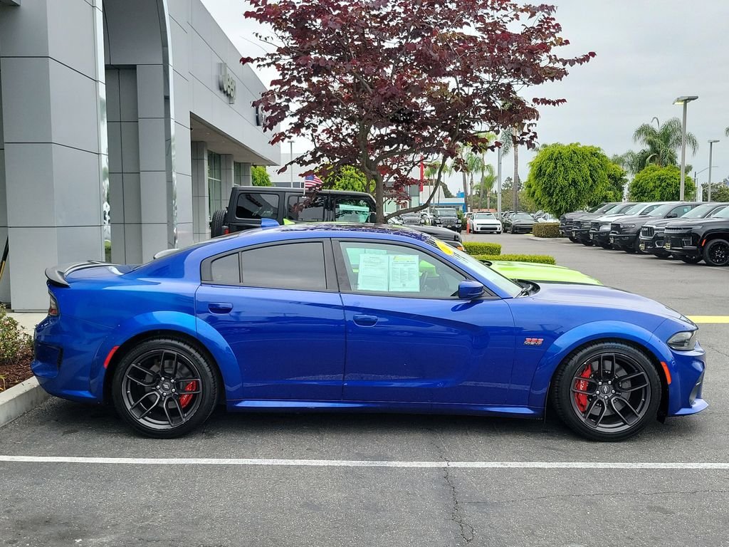 Certified Used 2022 Blue Dodge R/T Scat Pack Widebody image 12
