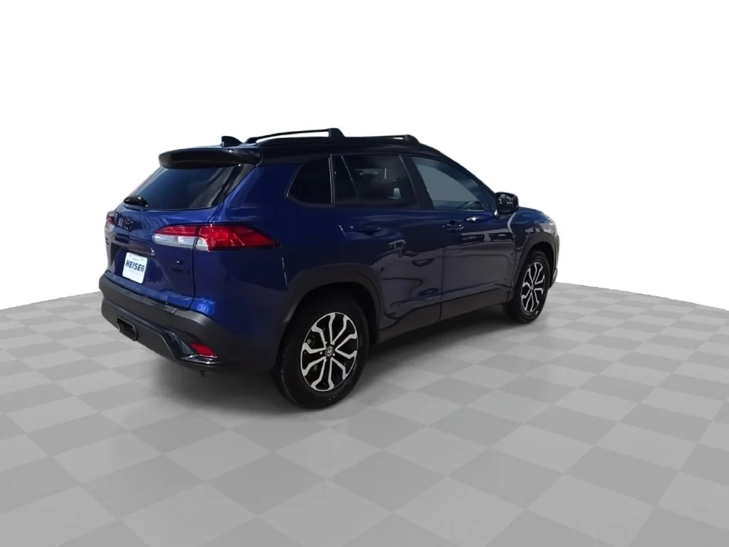 Used 2023 Blue Toyota Hybrid SE image 9