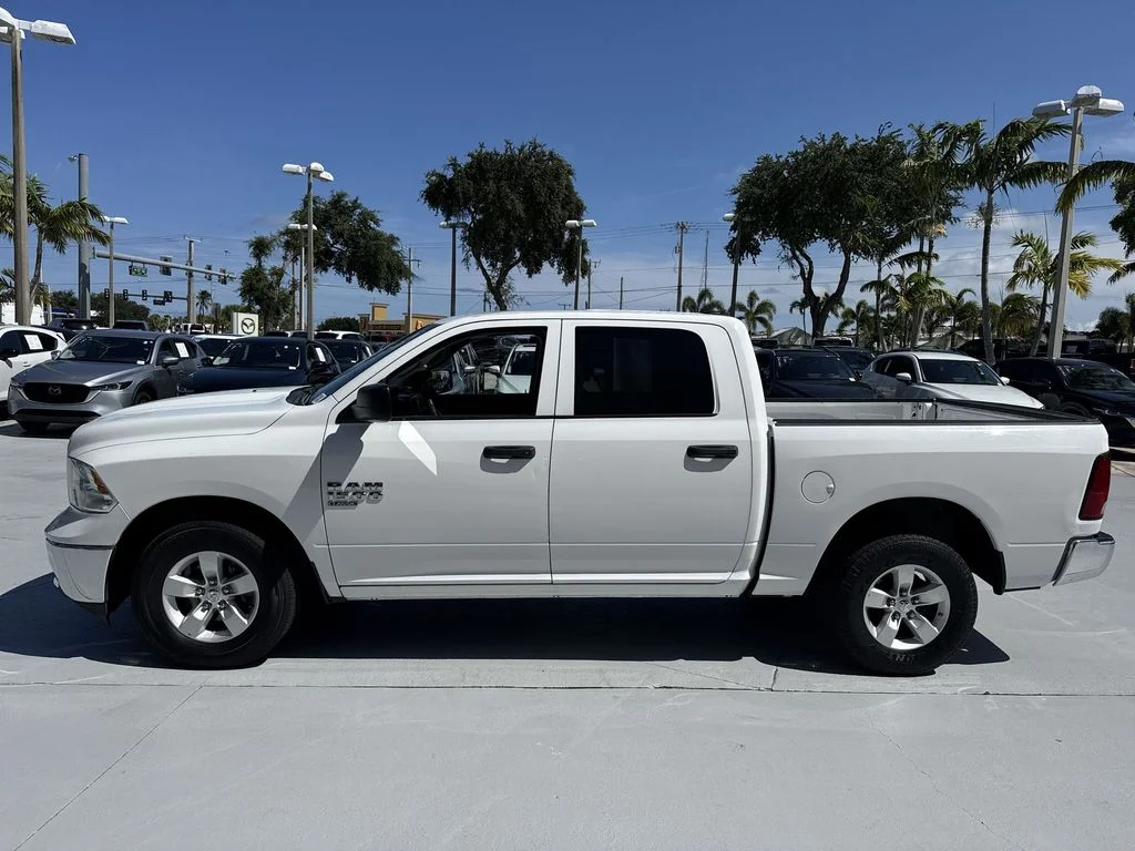 Used 2022 Bright White Clearcoat Ram SLT image 11