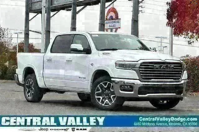 New 2026 Bright White Clear-Coat Exterior Paint RAM LARAMIE image 1