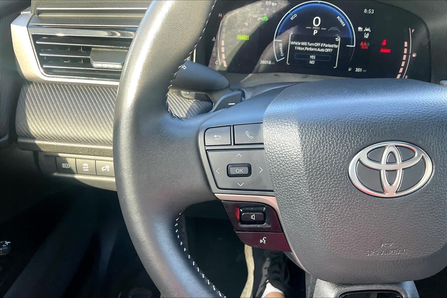 Used 2025 Reservoir Blue Toyota SE image 23