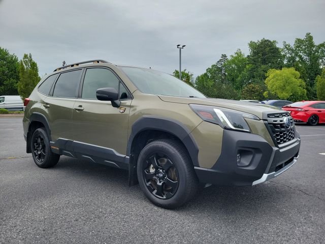 Used 2022 Autumn Green Metallic Subaru Wilderness image 3