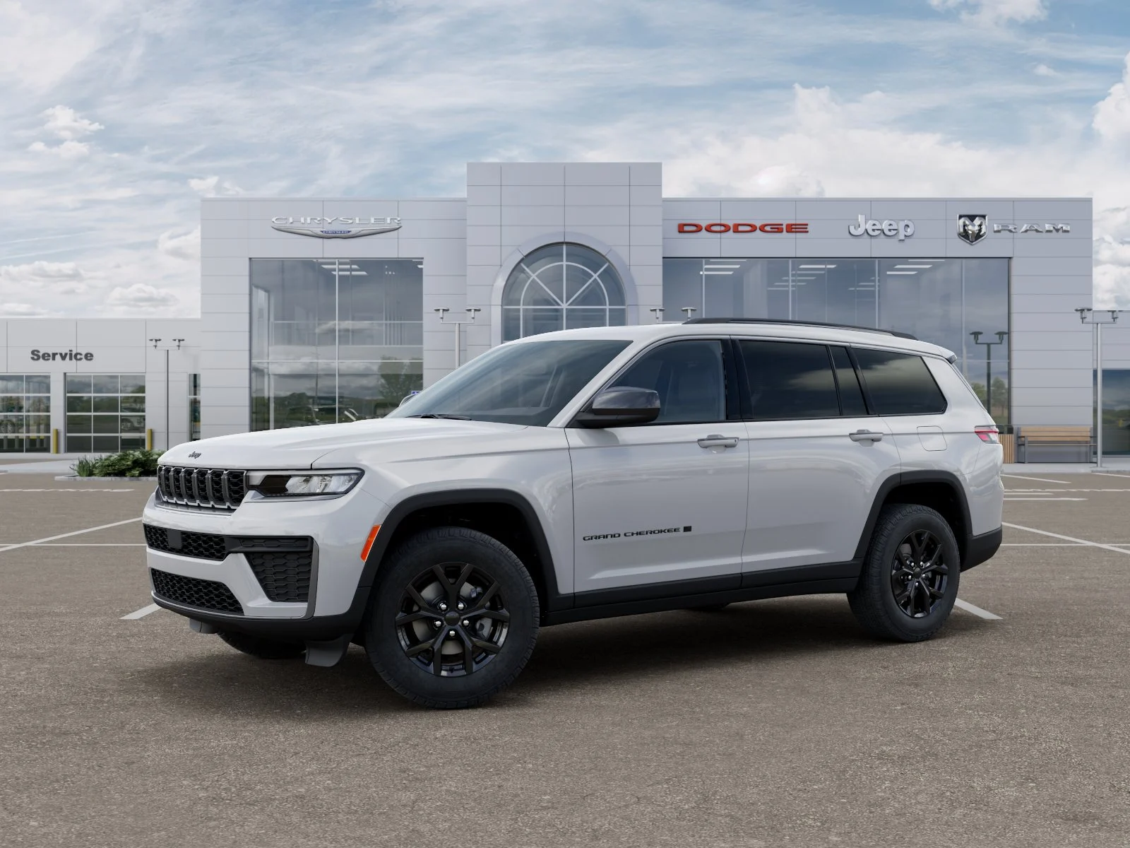 New 2026 Bright White Clear-Coat Exterior Paint Jeep Altitude image 33