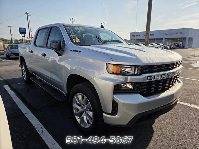 Used 2020 Chevrolet Silverado 1500 Custom with VIN 3GCPYBEH3LG186425 for sale in Little Rock