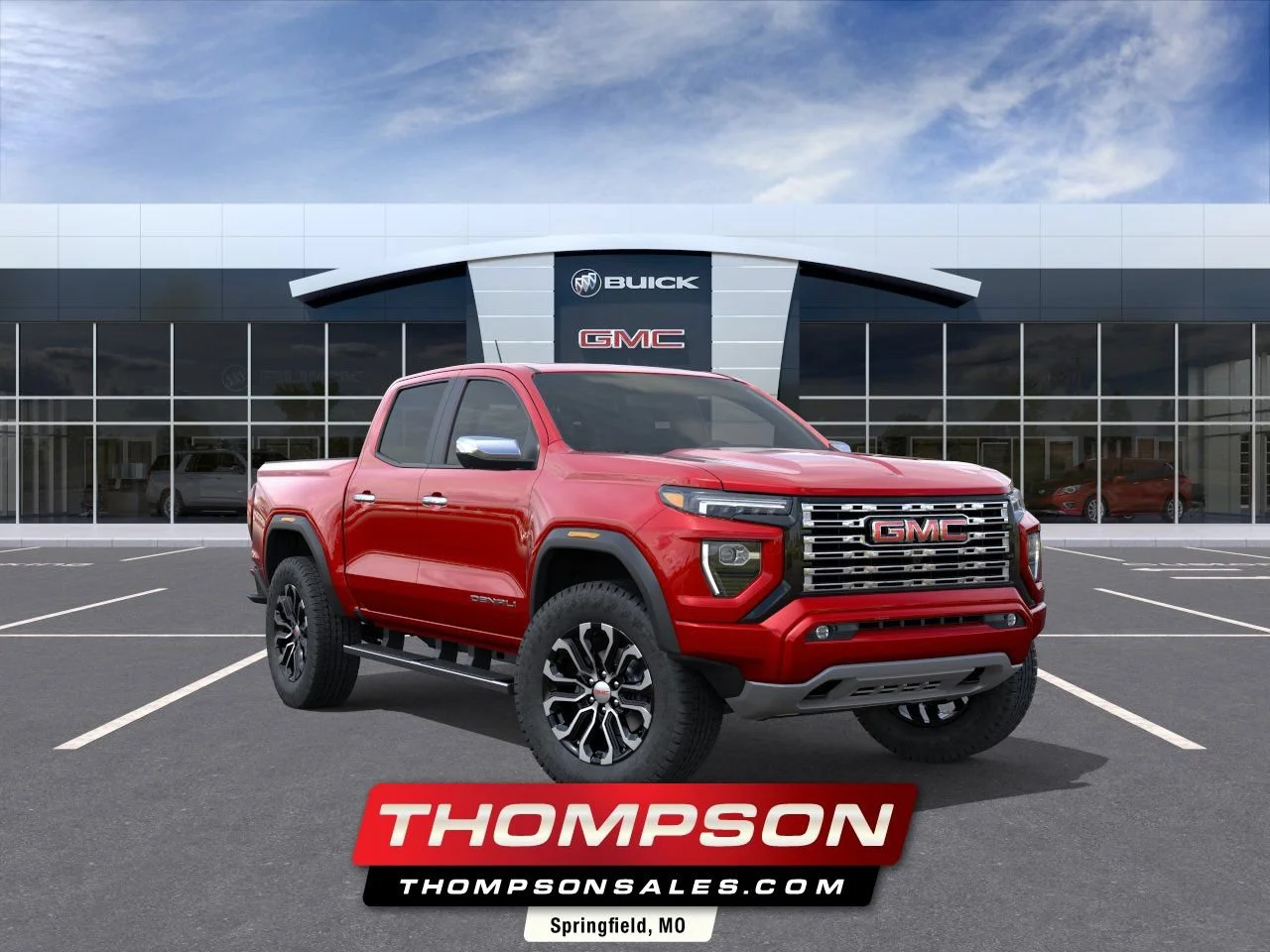 New 2026 Volcanic Red Tintcoat GMC Denali image 1
