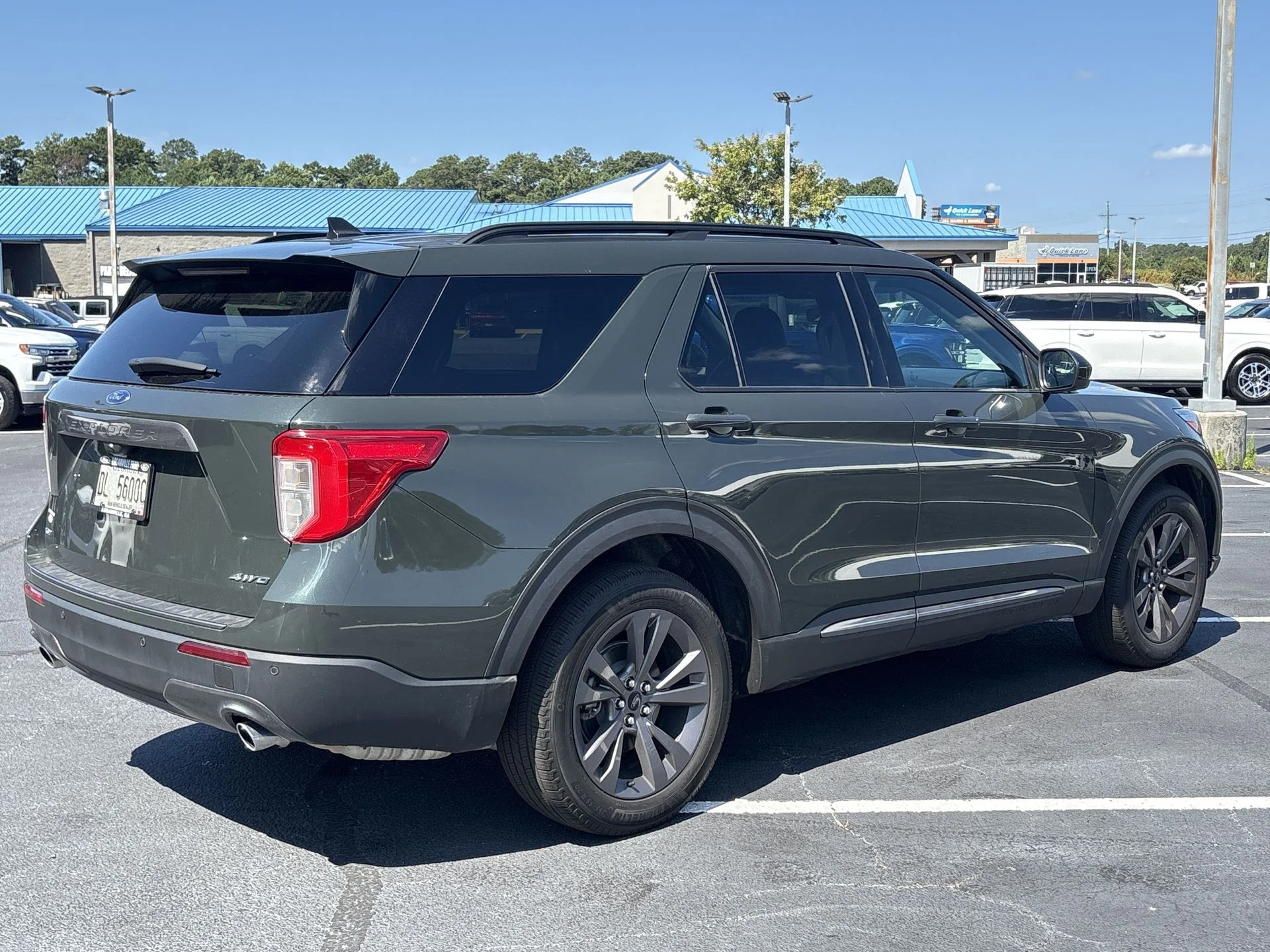 Certified Used 2024 Green Metallic Ford XLT image 26