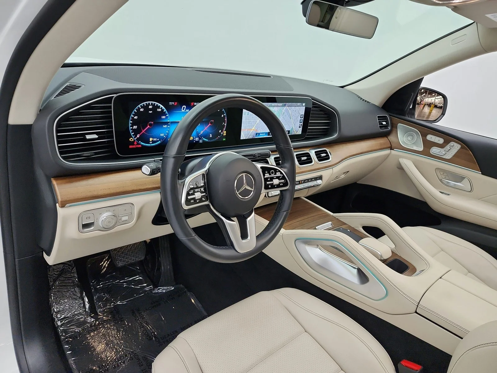 Certified Used 2023 Polar White Mercedes-Benz GLE 350 SUV image 9