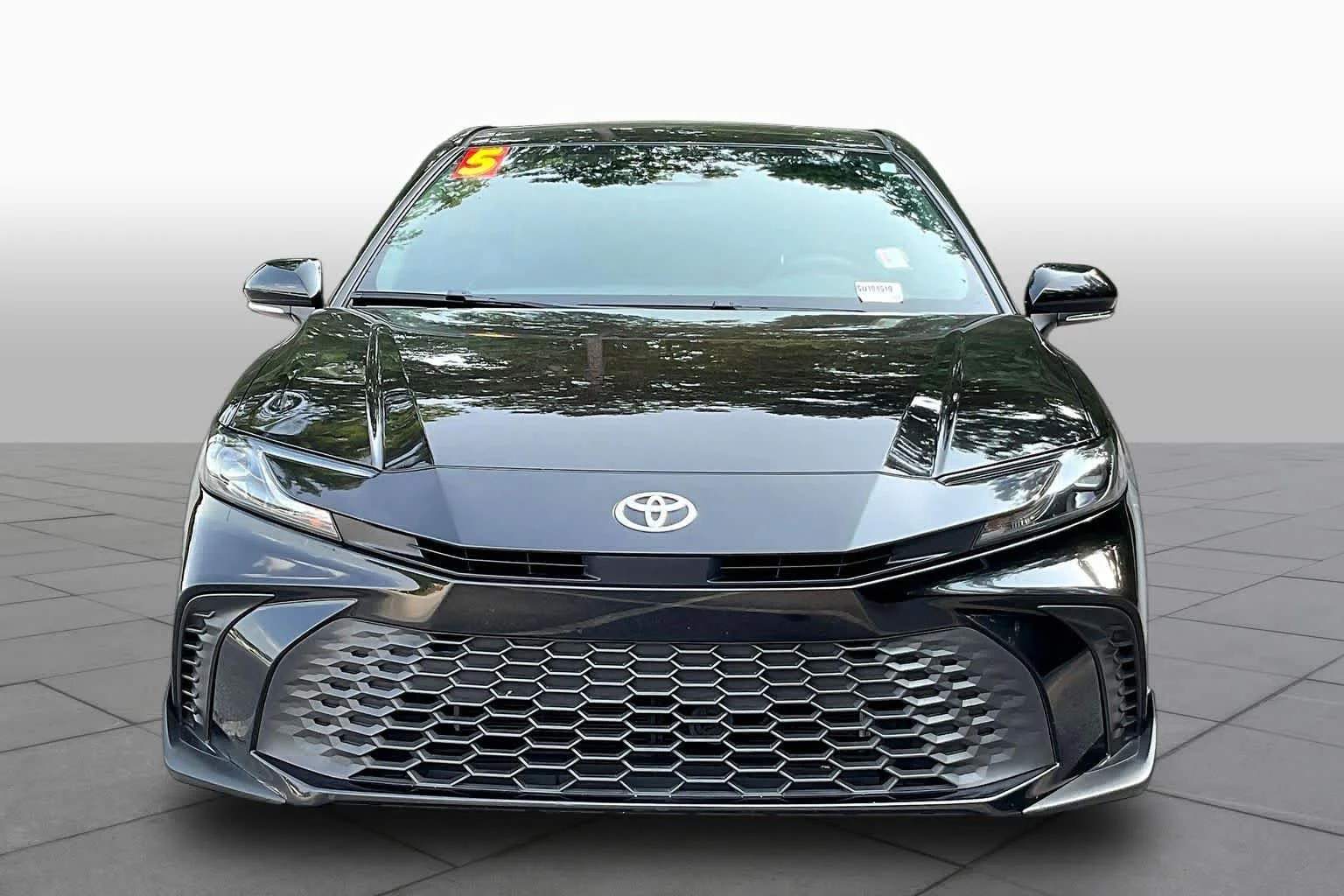 Used 2025 Midnight Black Metallic Toyota SE image 4