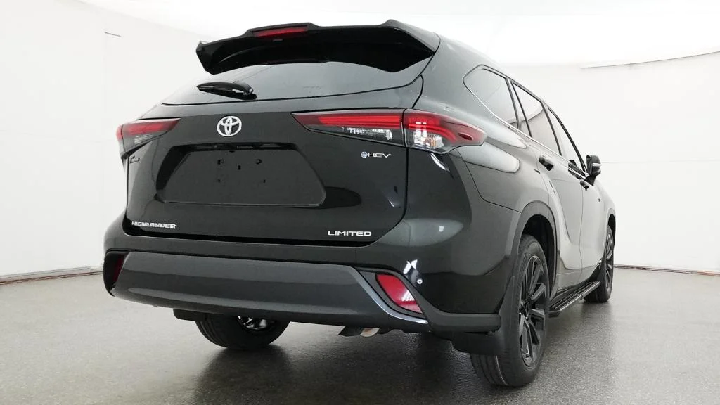 New 2026 Midnight Black Metallic Toyota Hybrid Limited image 10