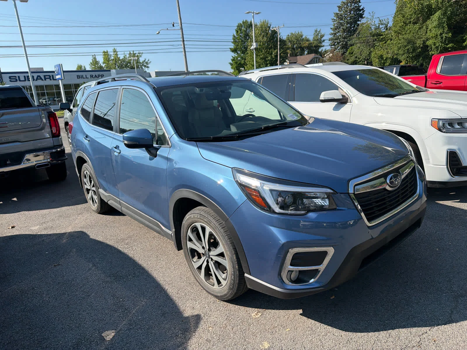Used 2021 Horizon Blue Pearl Subaru Limited image 16