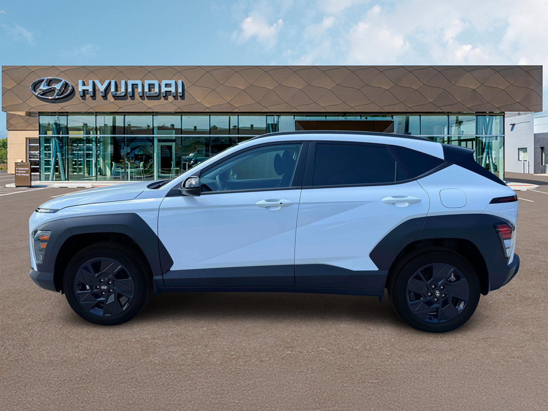New 2027 White Hyundai SEL Sport AWD image 3