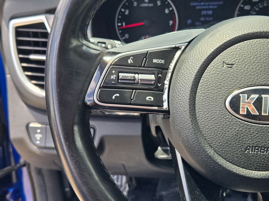 Used 2021 Blue Kia EX image 38