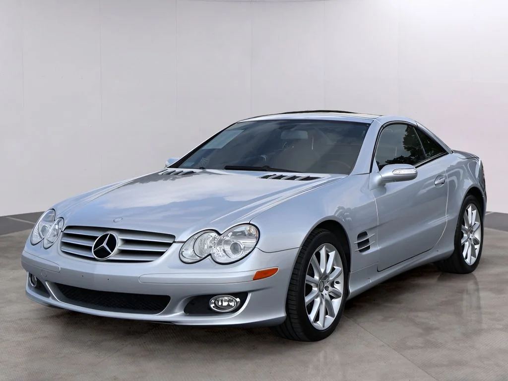 Used 2008 Iridium Silver Metallic Mercedes-Benz SL 550 image 9