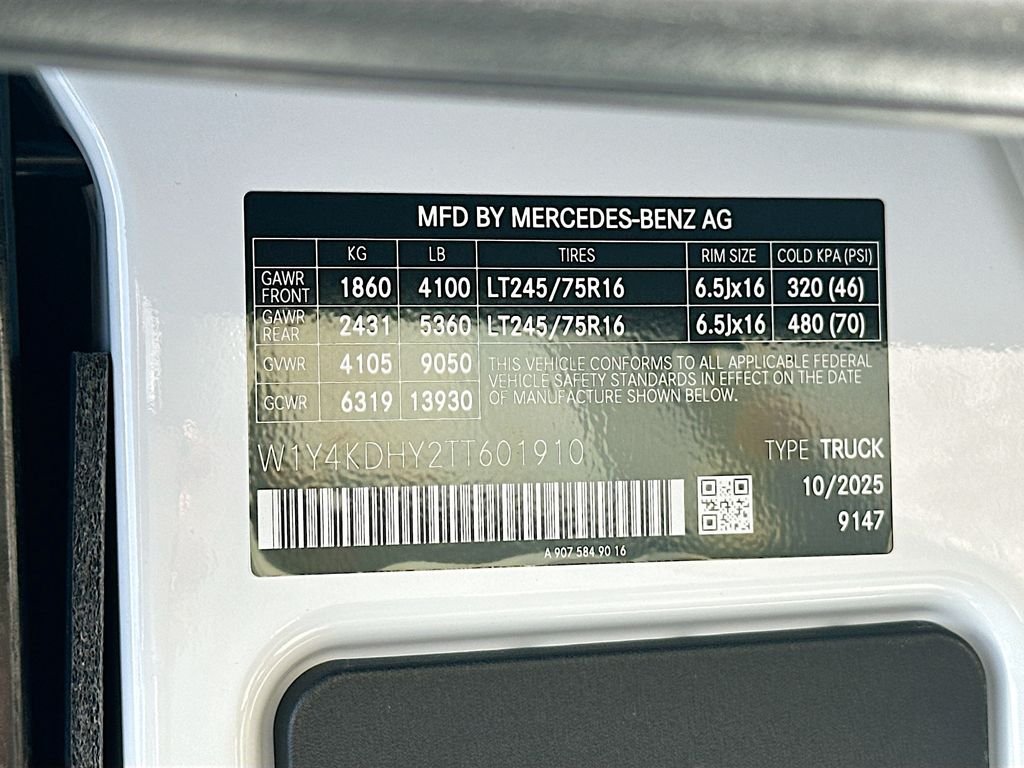 2026 Mercedes-Benz Sprinter Cargo Van Base - Photo 29