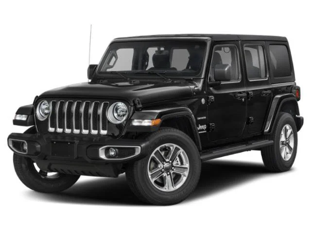 Used 2023 Black Clearcoat Jeep Sahara image 1