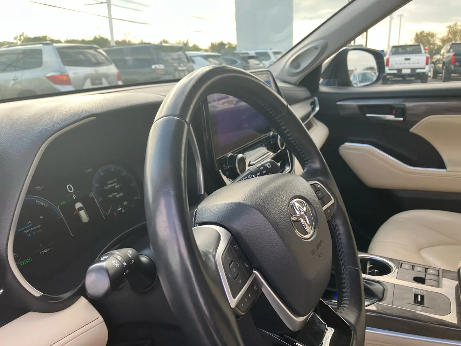 Used 2023 Midnight Black Metallic Toyota Hybrid Limited image 9