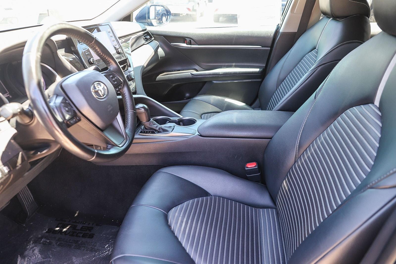 Certified Used 2021 Black Toyota SE image 15